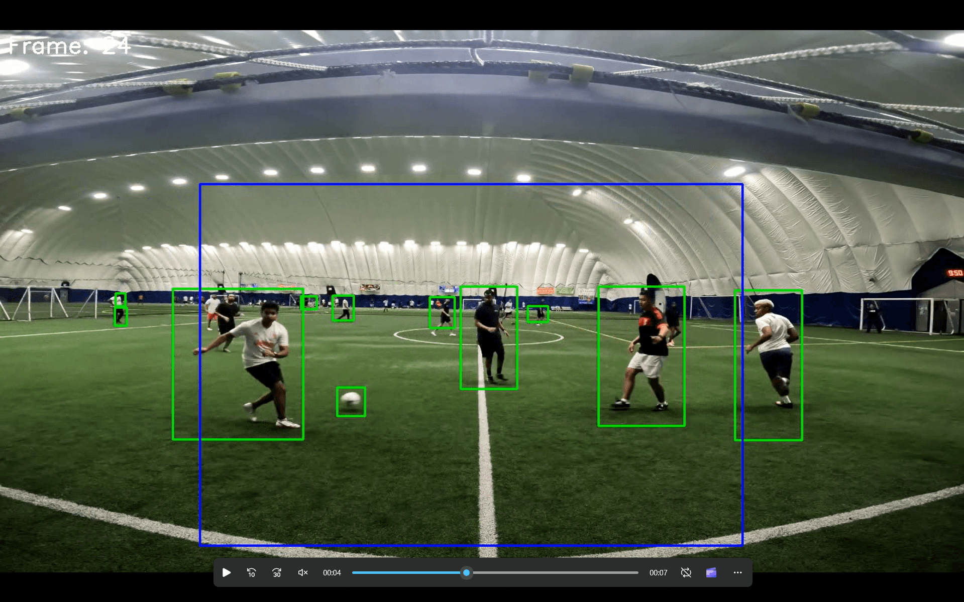 Sports Motion Detection & Viewport Tracking